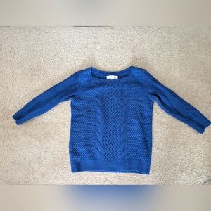 Loft, blue, medium sweater